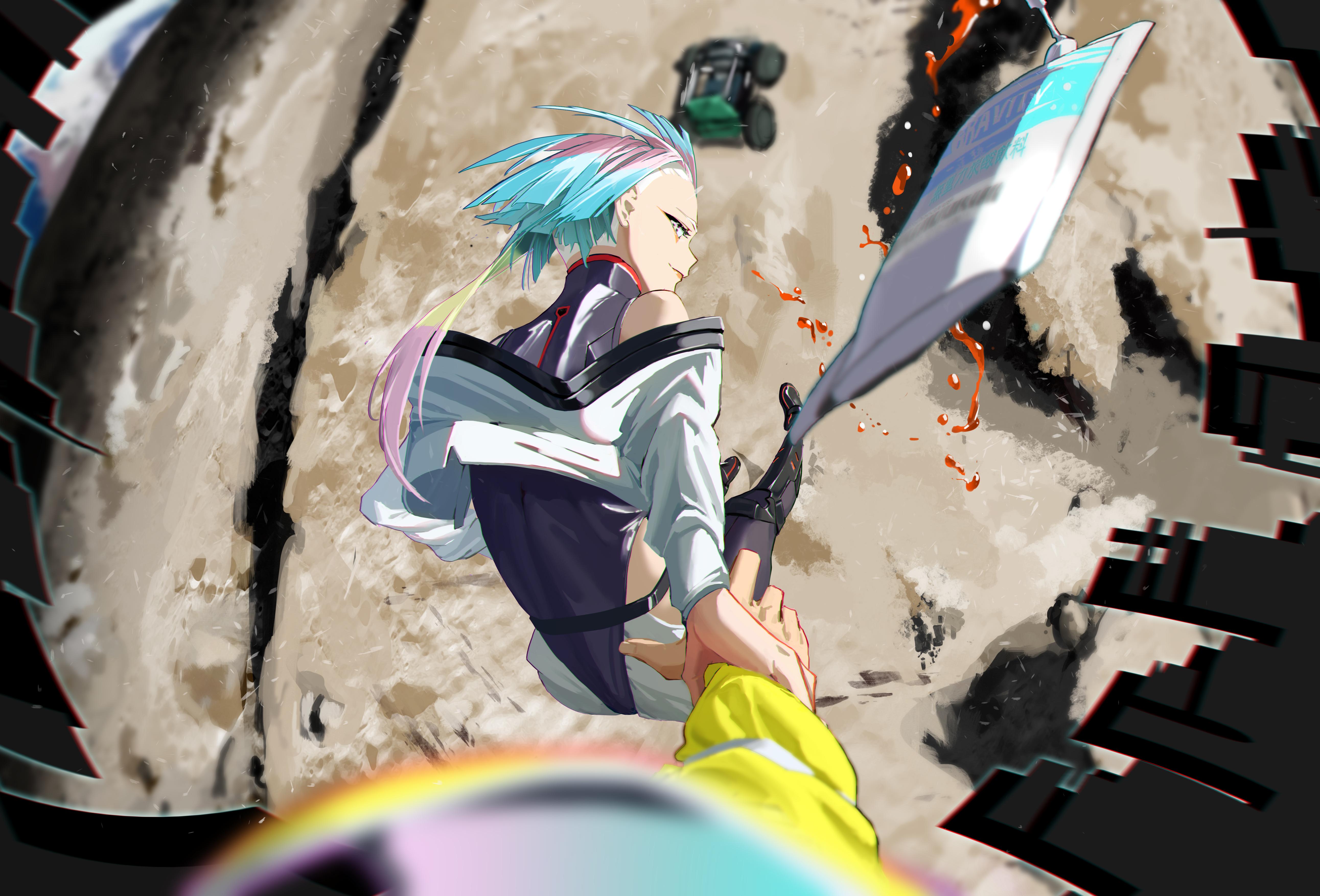 有什么《赛博朋克:边缘行者》的壁纸? - 知乎