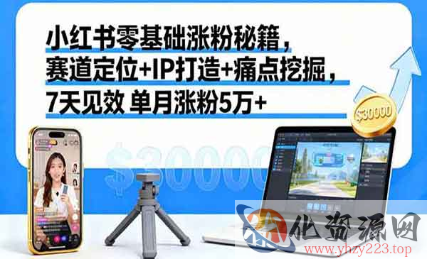 小红书零基础涨粉秘籍_wwz