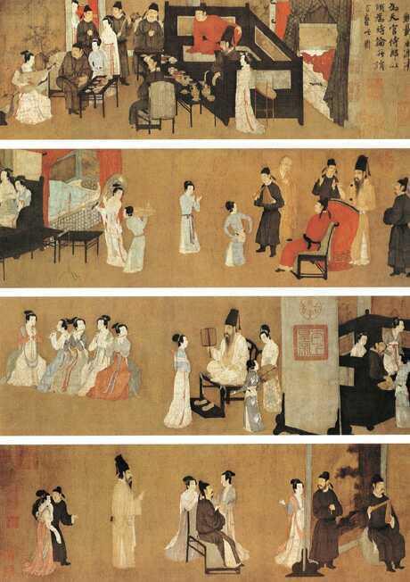 名画背后的故事｜《韩熙载夜宴图》 - 知乎