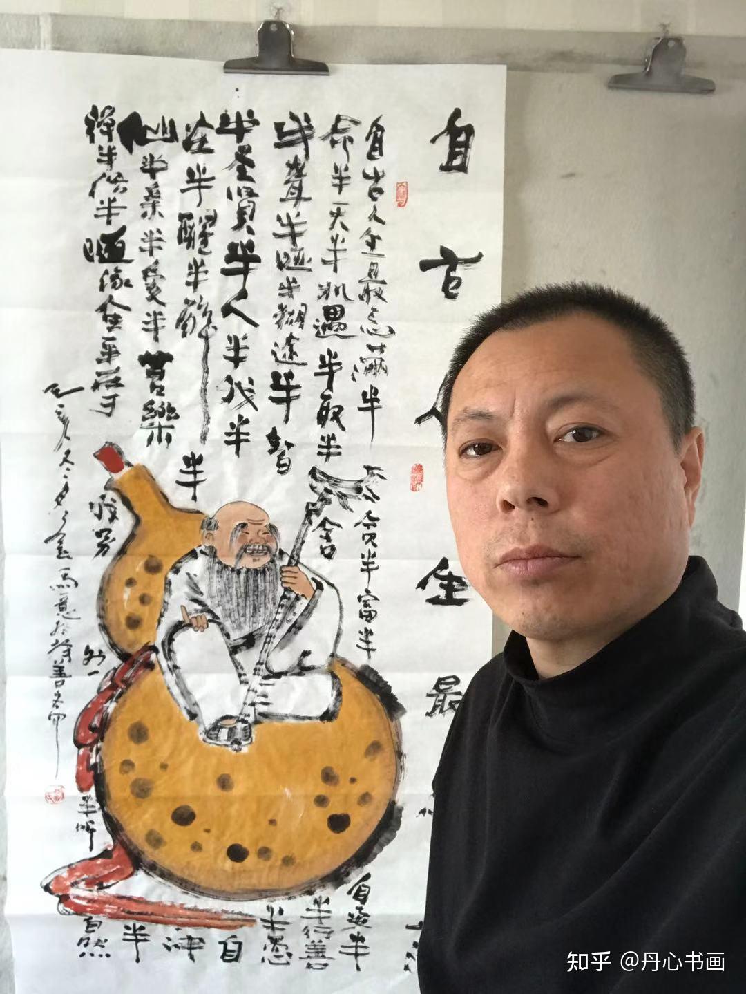 以诗入画，幽默诙谐｜禅意画家刘子玉 - 知乎
