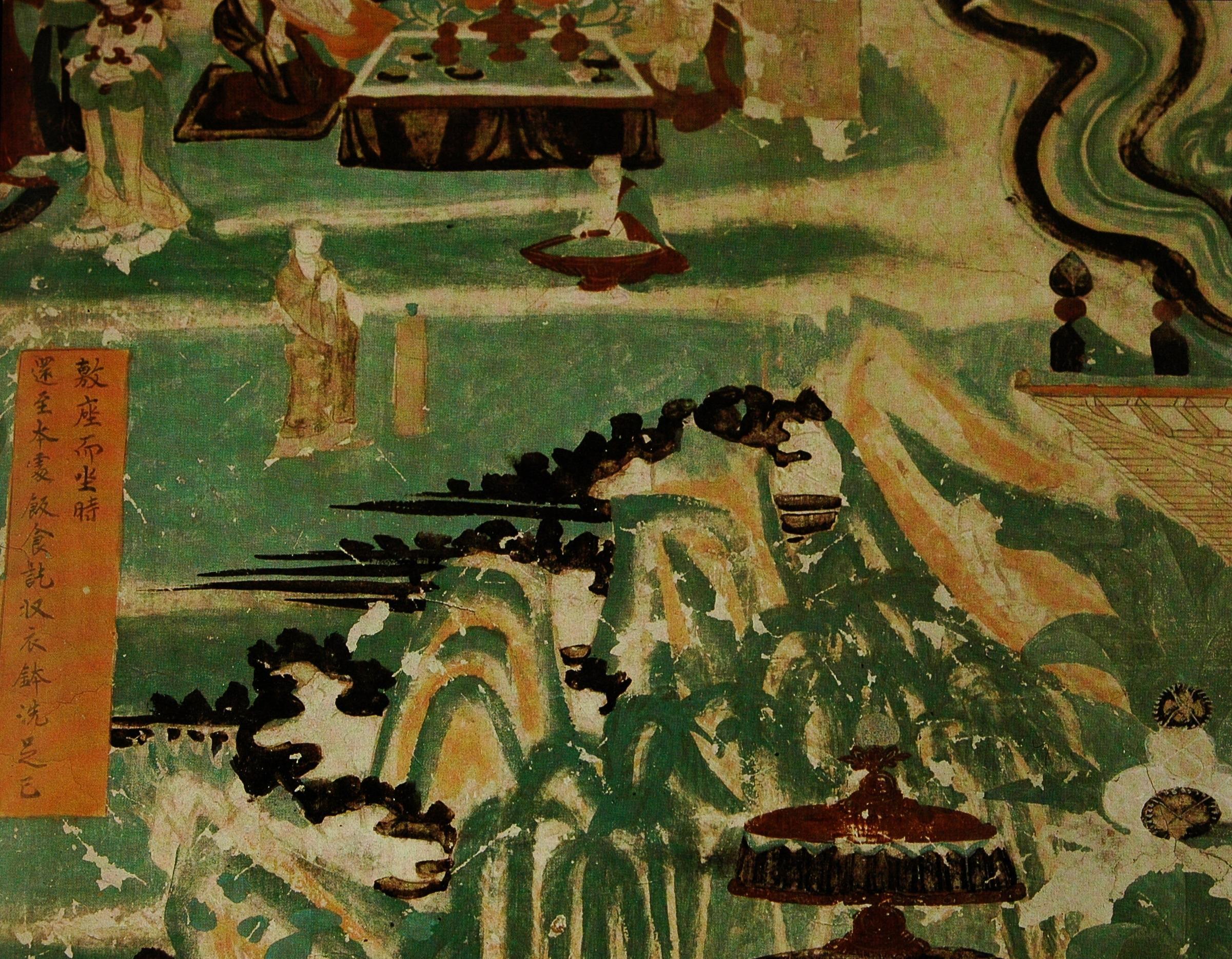 【神游千年，大美敦煌】晚唐-85窟-四壁九铺巨幅经变画加屏风画【高清大图100幅】 - 知乎