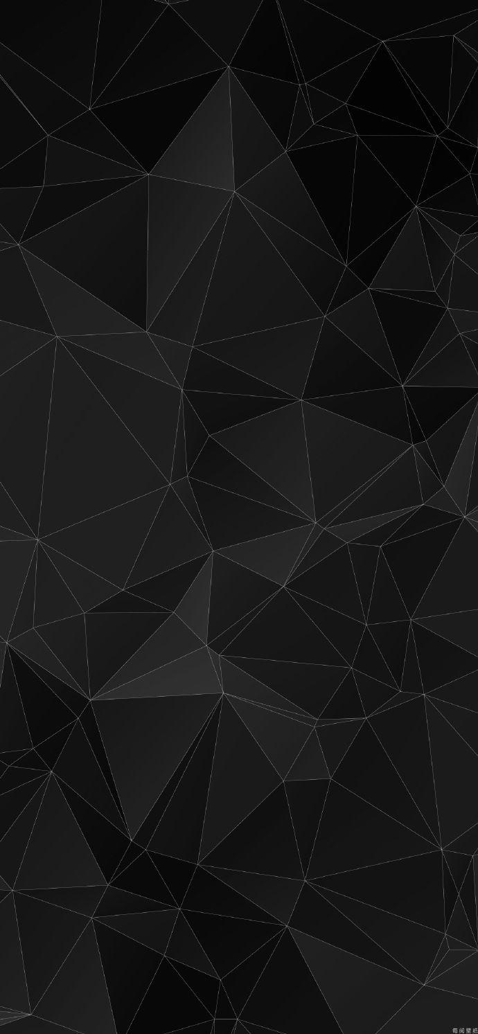 求黑色系壁纸全面屏谢谢
