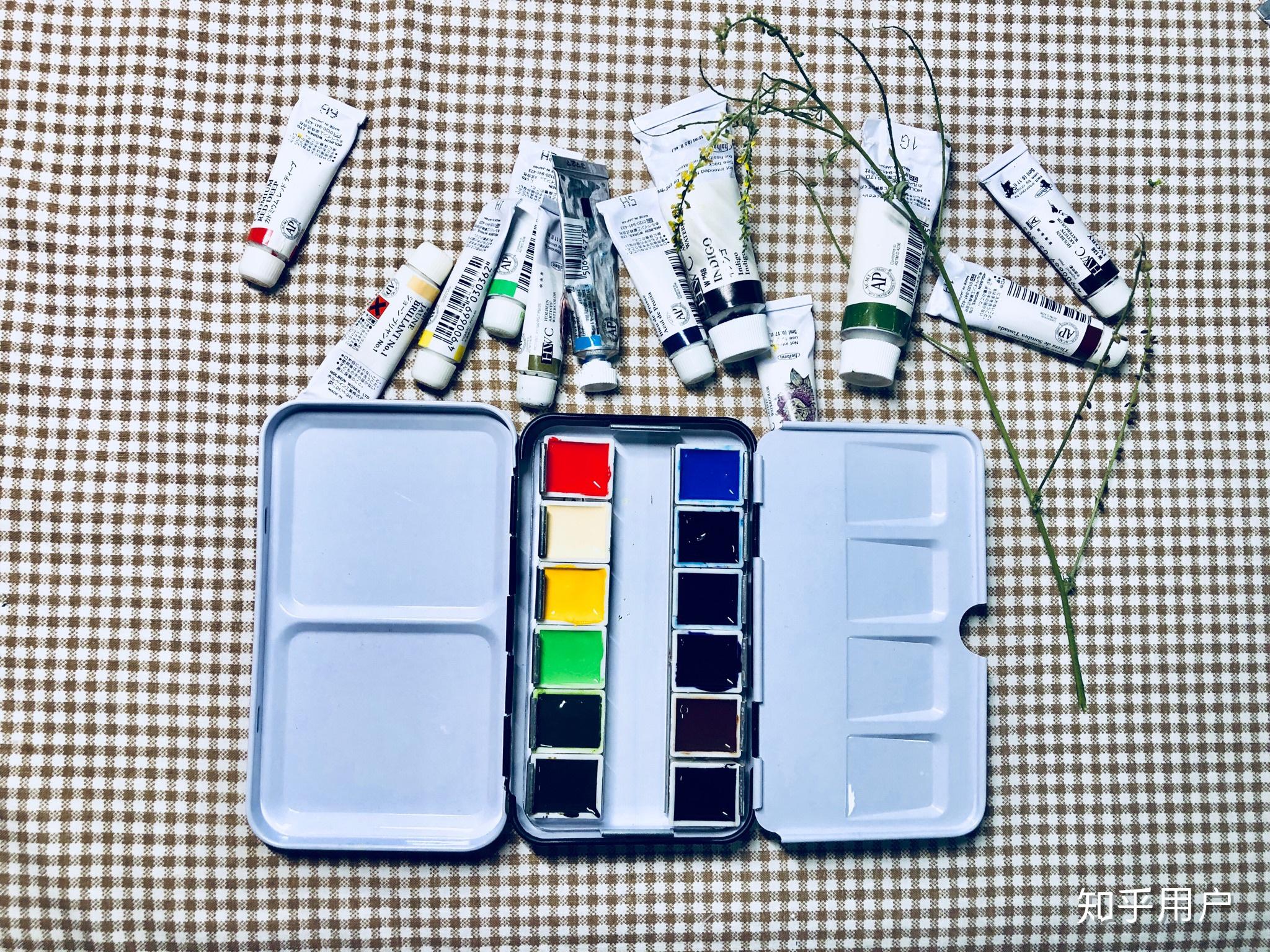 如何自制固体水彩? - 知乎