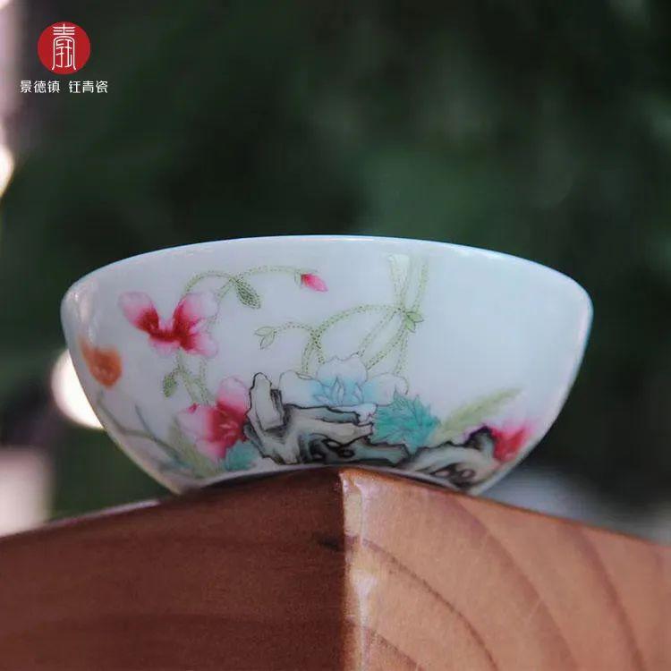 中国美術 萬花錦 飾り皿 江西景德鎮名瓷 d4-1.png