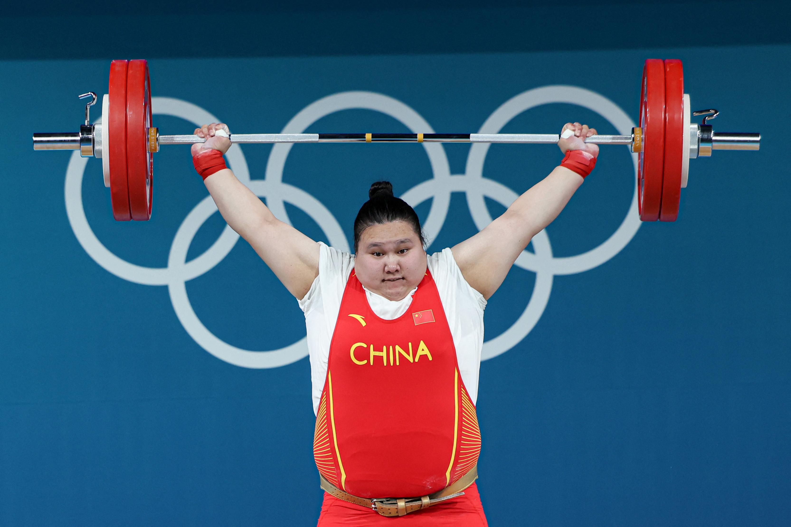 2024 巴黎奥运会举重女子 81 公斤以上级决赛,李雯雯完成卫冕,如何