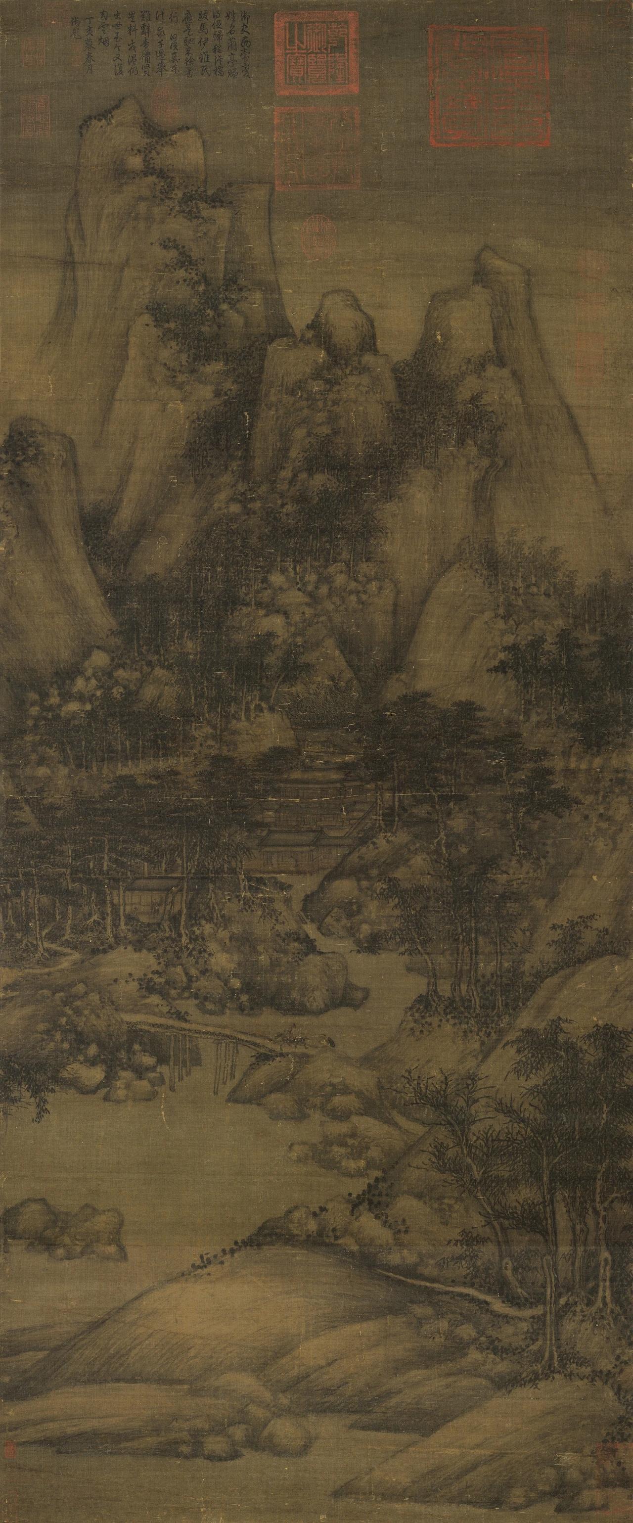 他的山水笔墨秀润可爱,有野逸清静之趣,乱世造就的大师! - 知乎