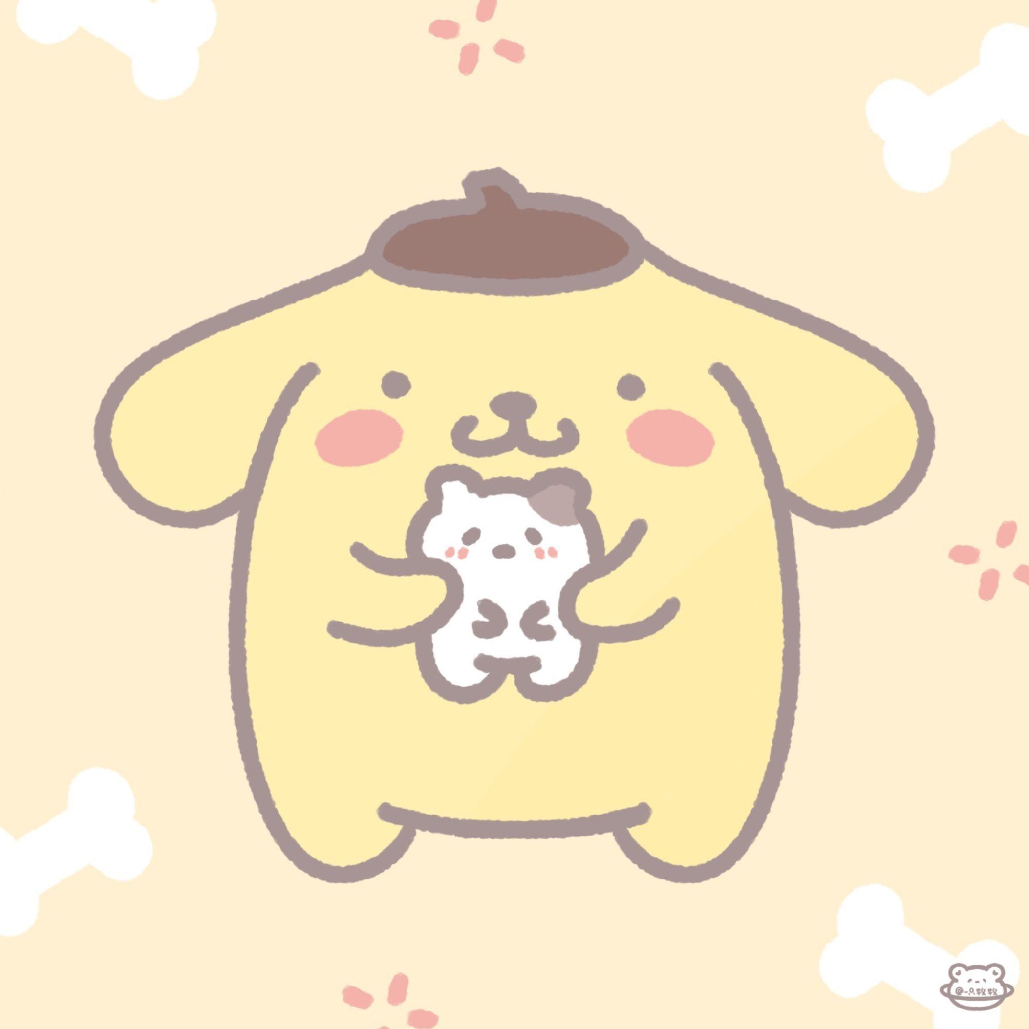 大家有没有超可爱的布丁狗头像我想要情头是最好不过了