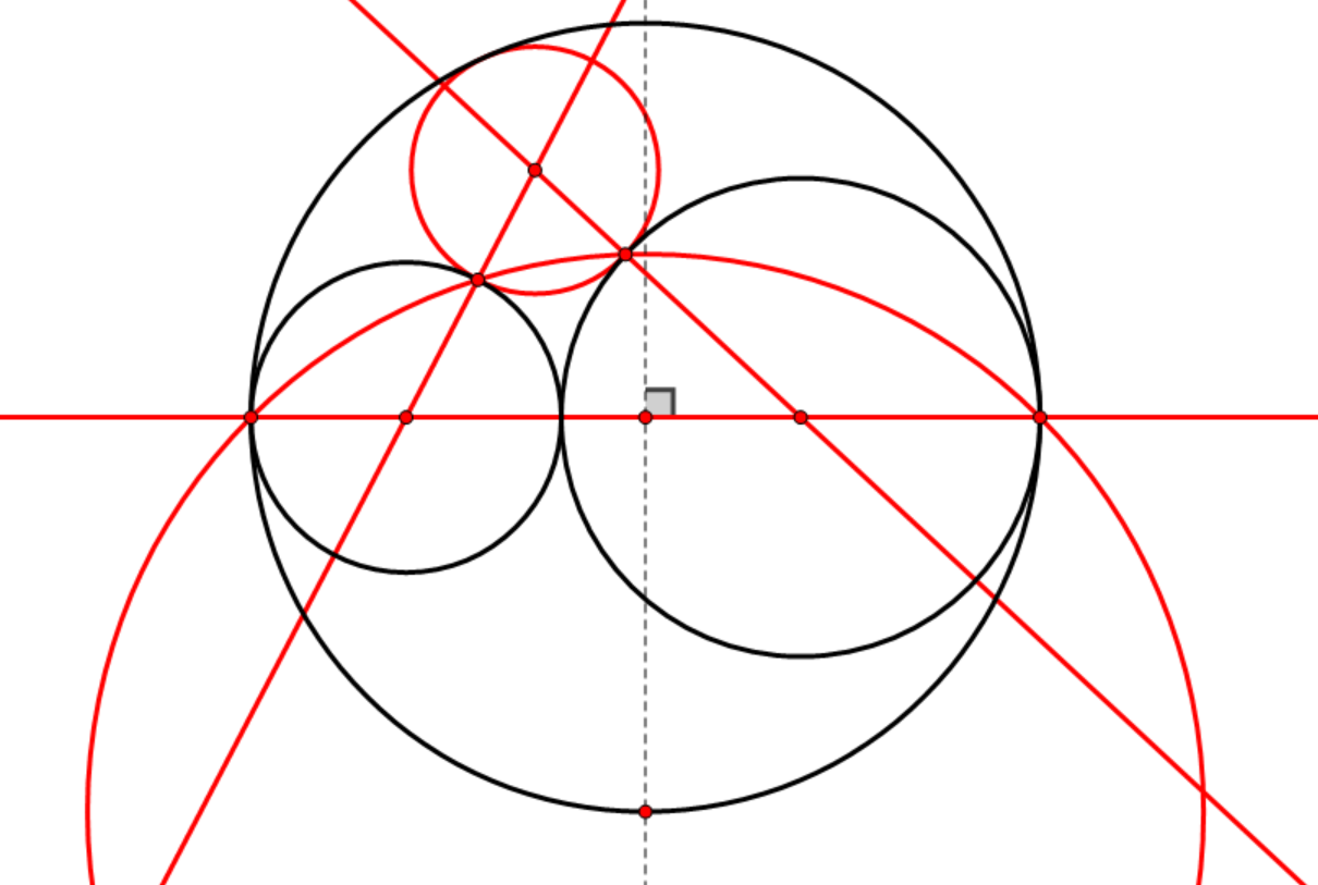 如何尺规作图作出第三个内接圆(euclidea 14.5)? - 知乎
