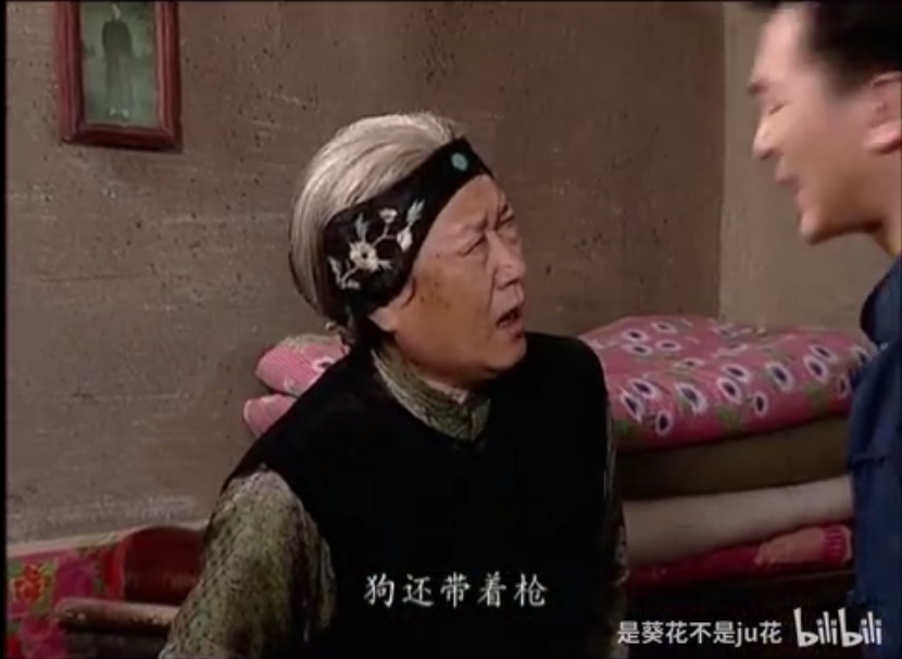地下交通站中蔡水根怎么说服他大姨做小鬼子的生意的