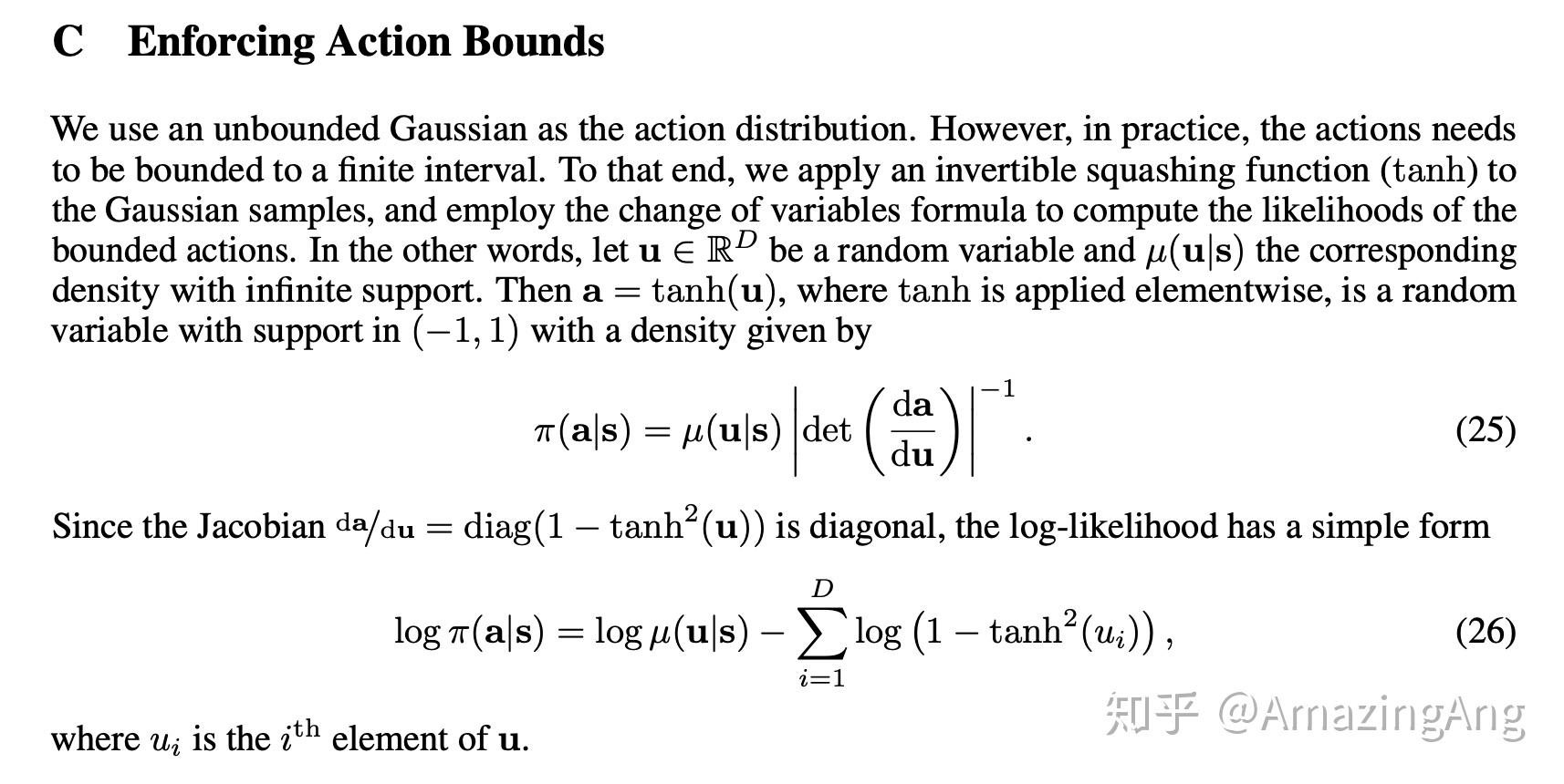 Pytorch深度强化学习4. SAC中的Squashed Gaussian Trick - 知乎