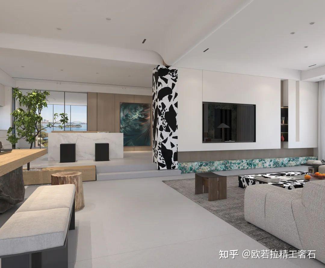 豪宅装修如何设计出大自然的感觉？ - 知乎
