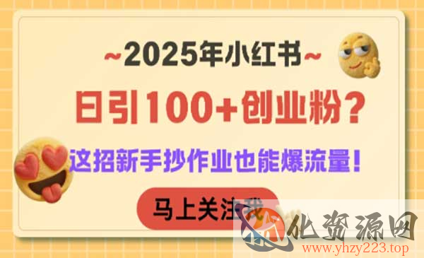小红书日引100+创业粉_wwz