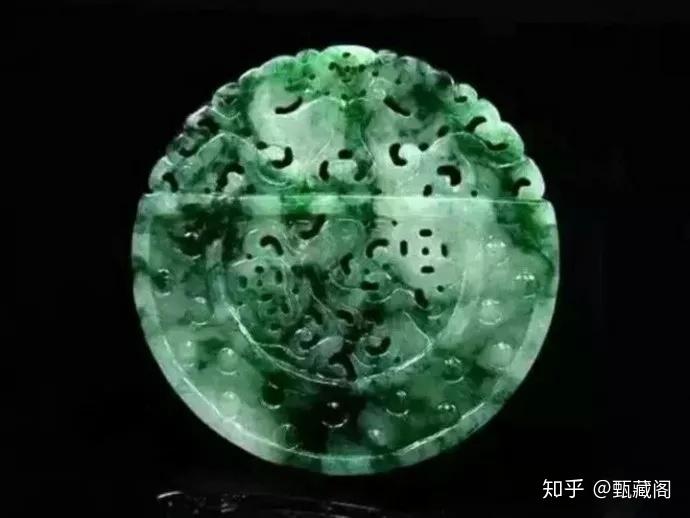 收藏鉴赏】花青、干青、油青，翡翠的“三青”有什么不同？ - 知乎