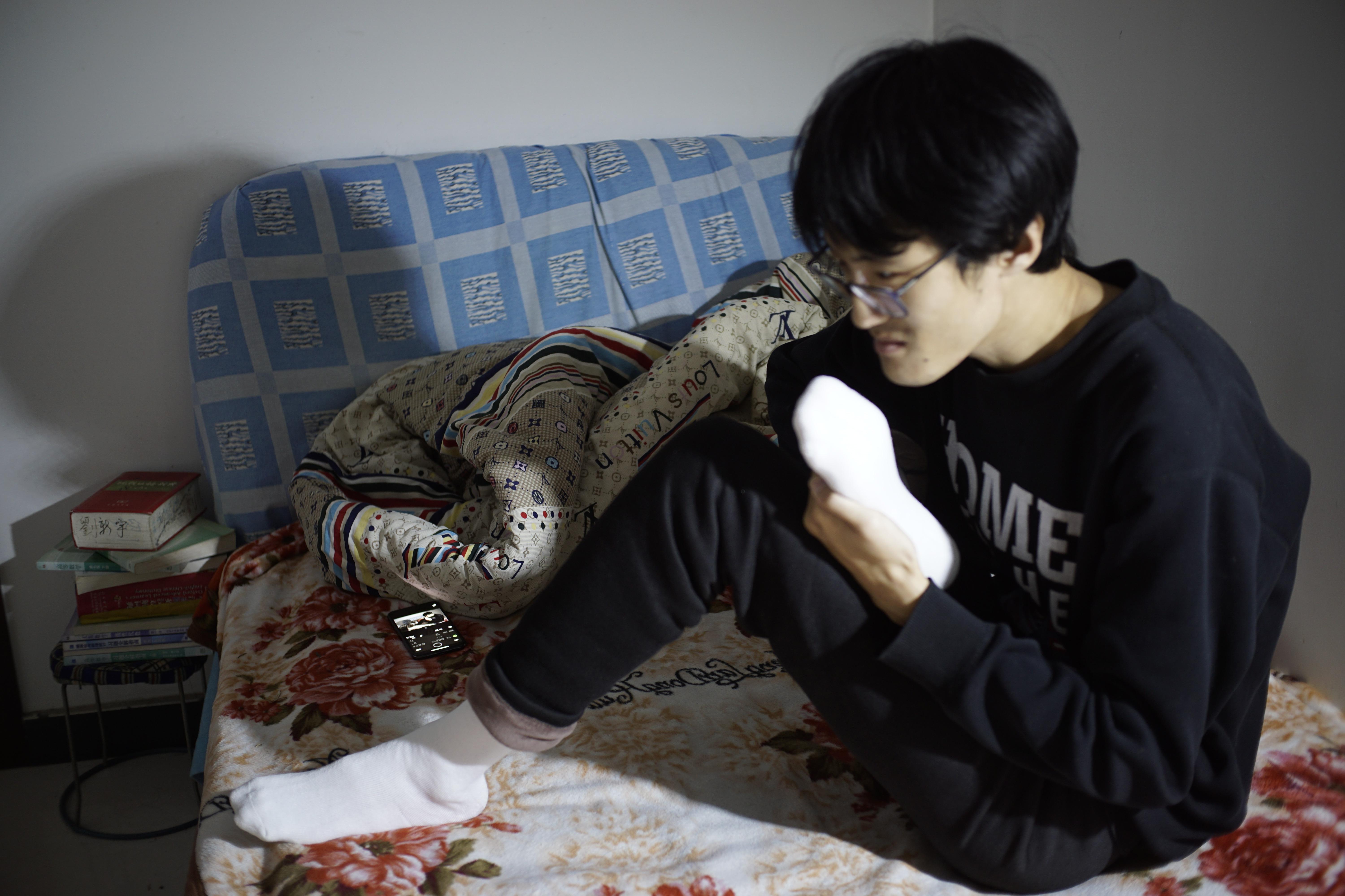 你们见过有脚不臭的男生吗