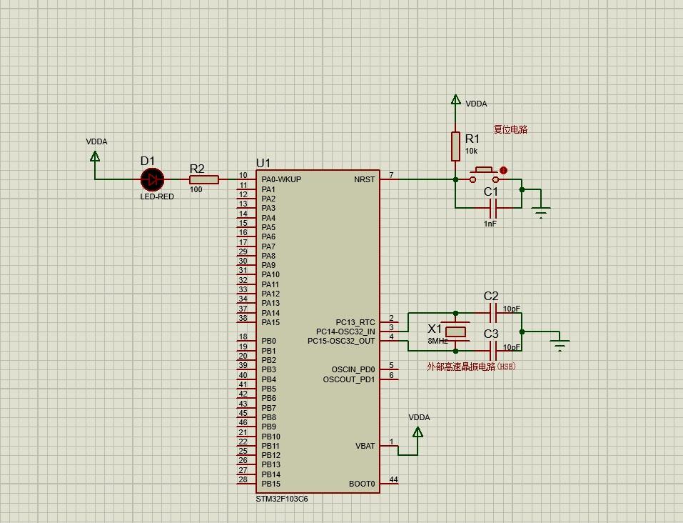 Proteus stm32 
