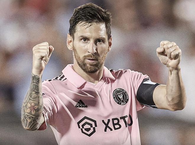 球王梅西5场8球 迈阿密国际4:0大胜对手晋级四强