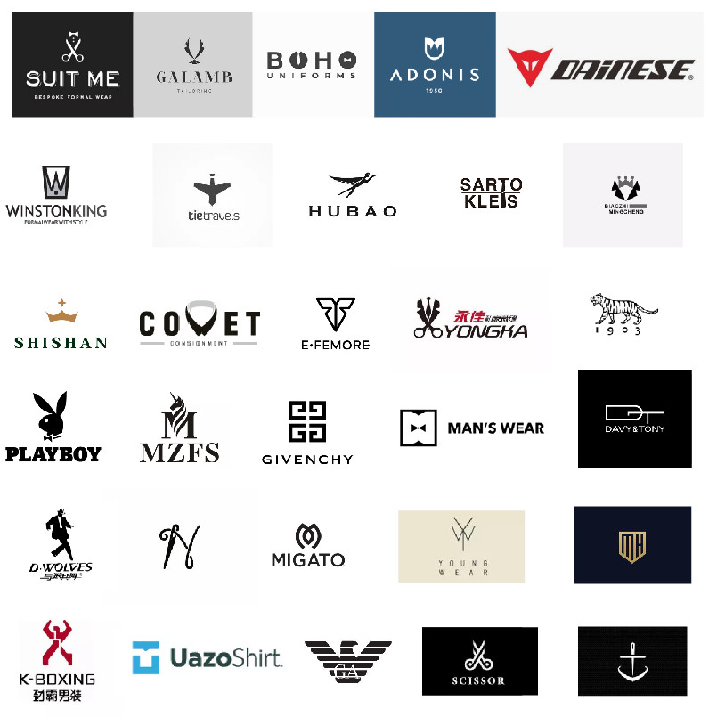 男装品牌logo排行榜图片