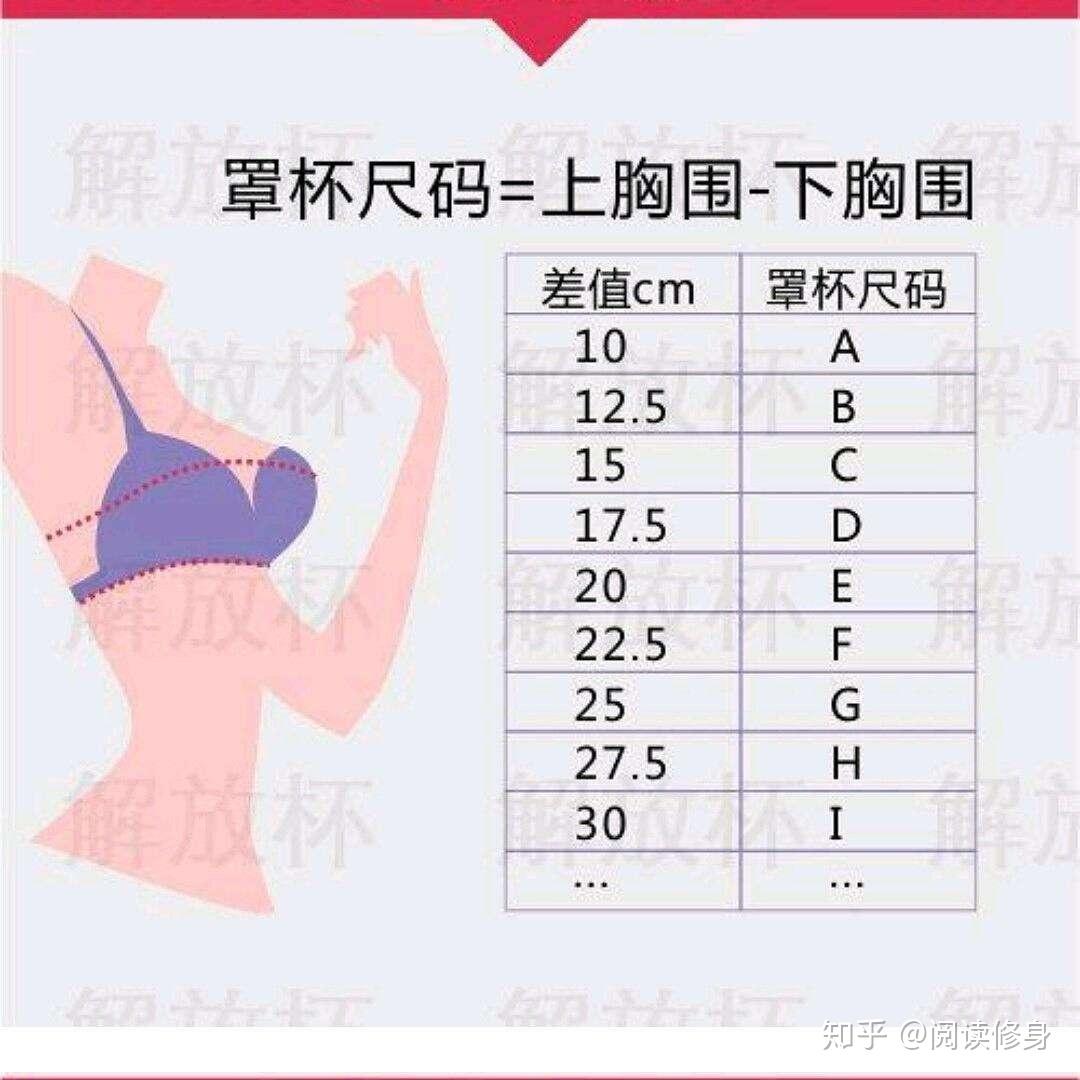 如何快速分辨女性罩杯