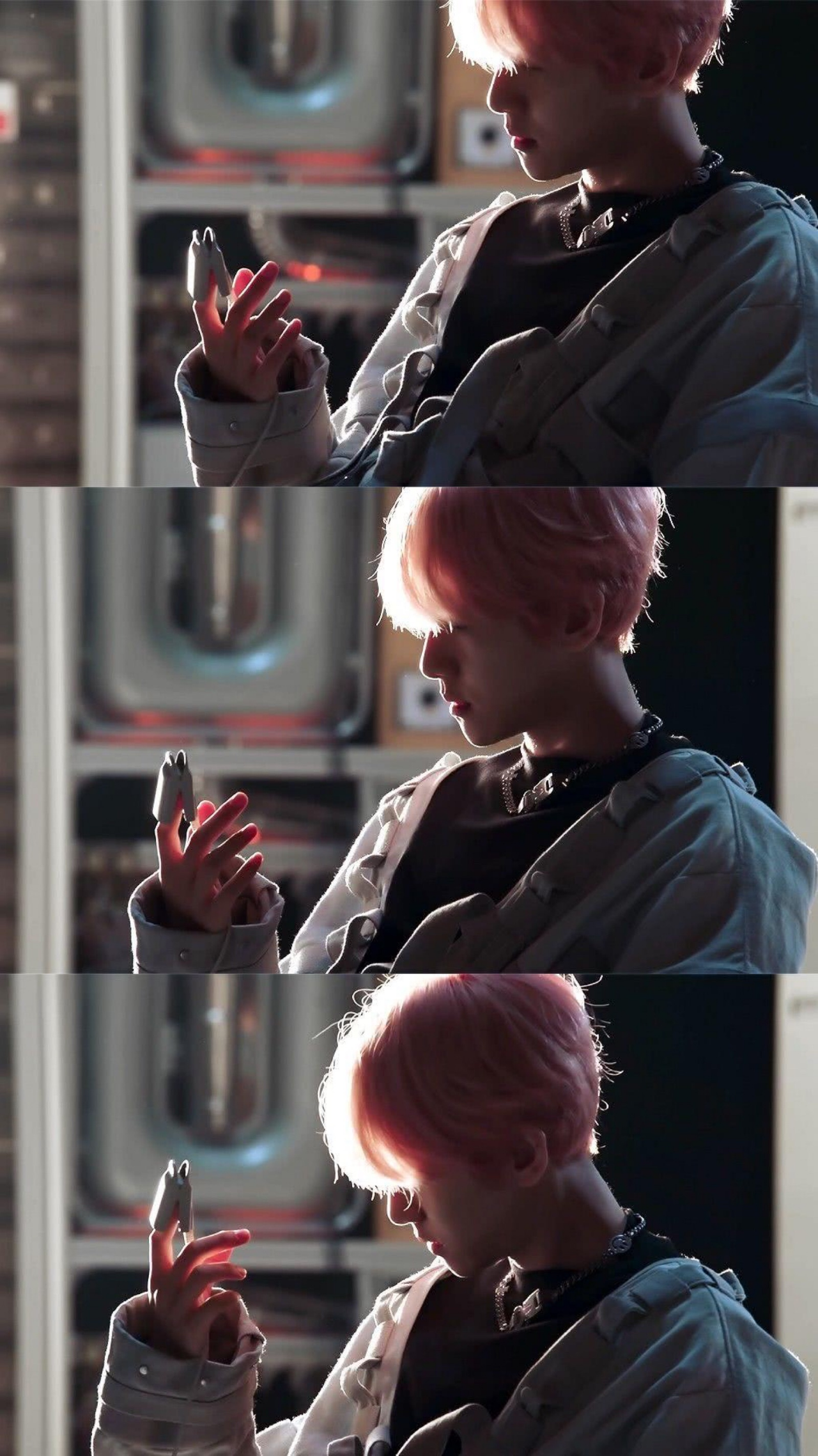 有没有边伯贤粉色头发的壁纸,无水印的? - 知乎