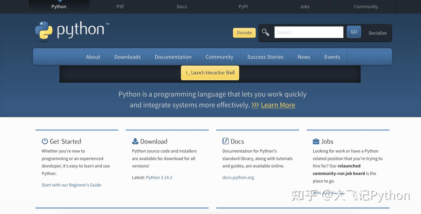 Python Platform Homepage 为什么很多教程都忽略的Python安装与路径知识,反而是最重要的基础? - 知乎