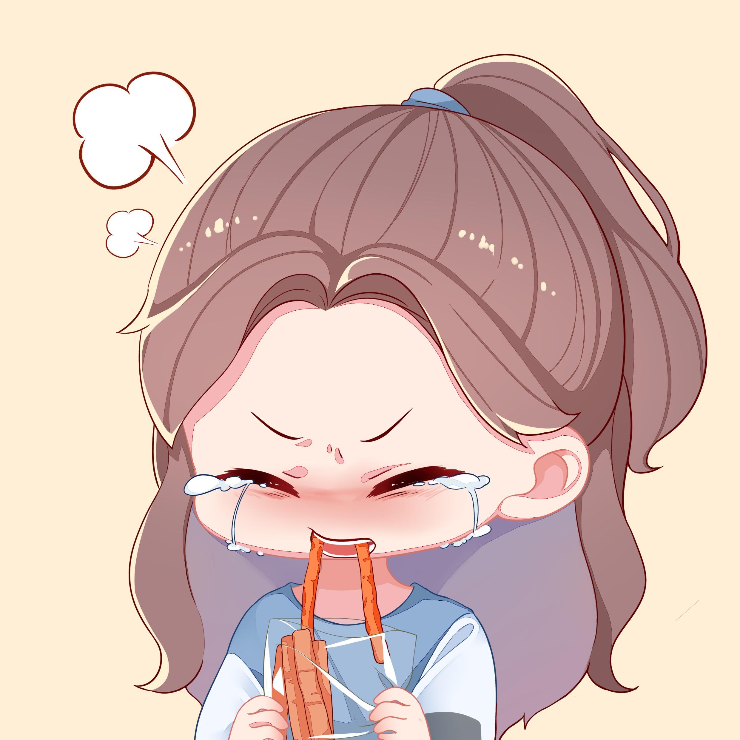 作为摸鱼画手你绘制过哪些杨超越更喜欢美感还是憨态你的表情包越作品