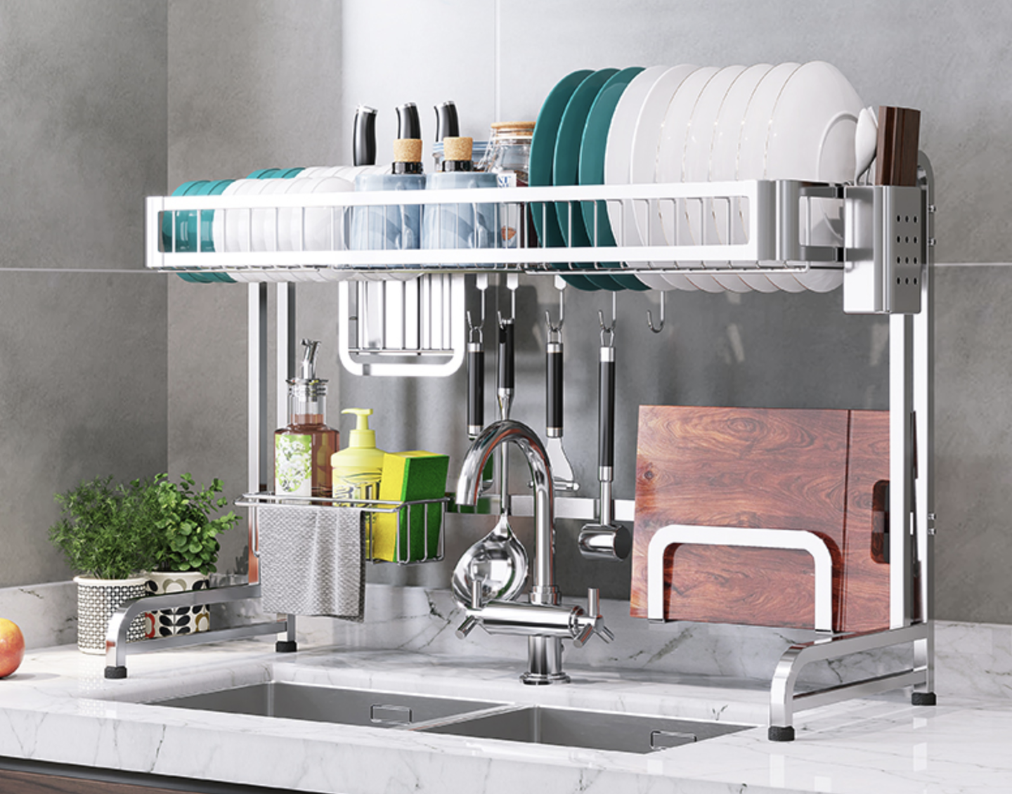 厨房置物架 浴室置物架什么材质好 实用置物架推荐 知乎