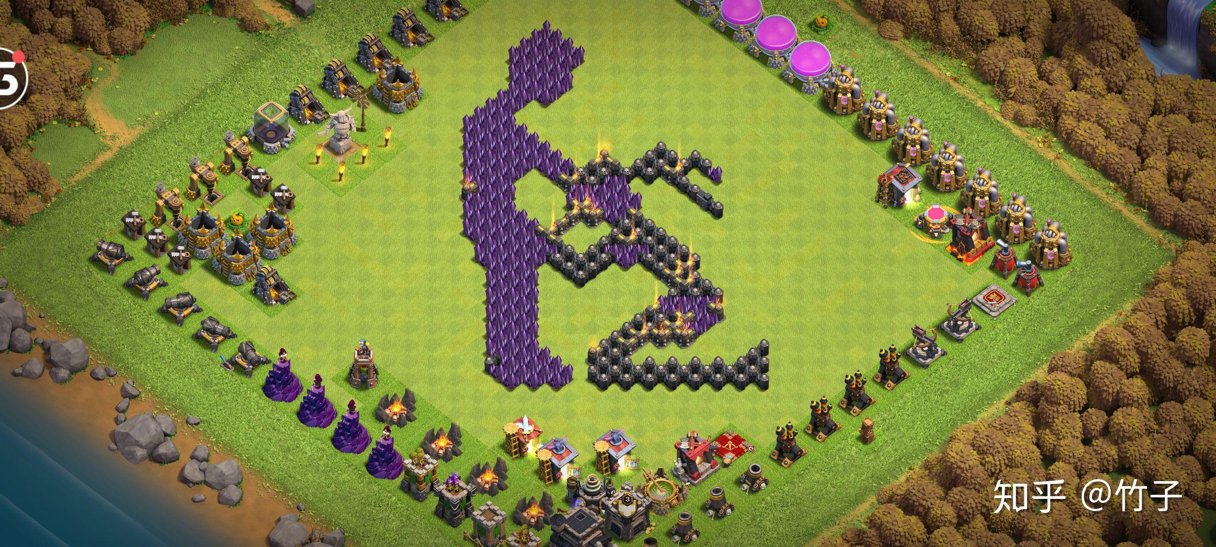 部落冲突大神能推荐个九本阵吗