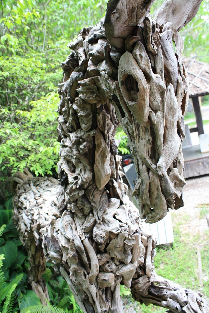 如何搬运根雕茶几