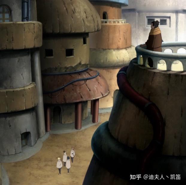 火影忍者中岩隐村是长什么样子有没有图片之类的