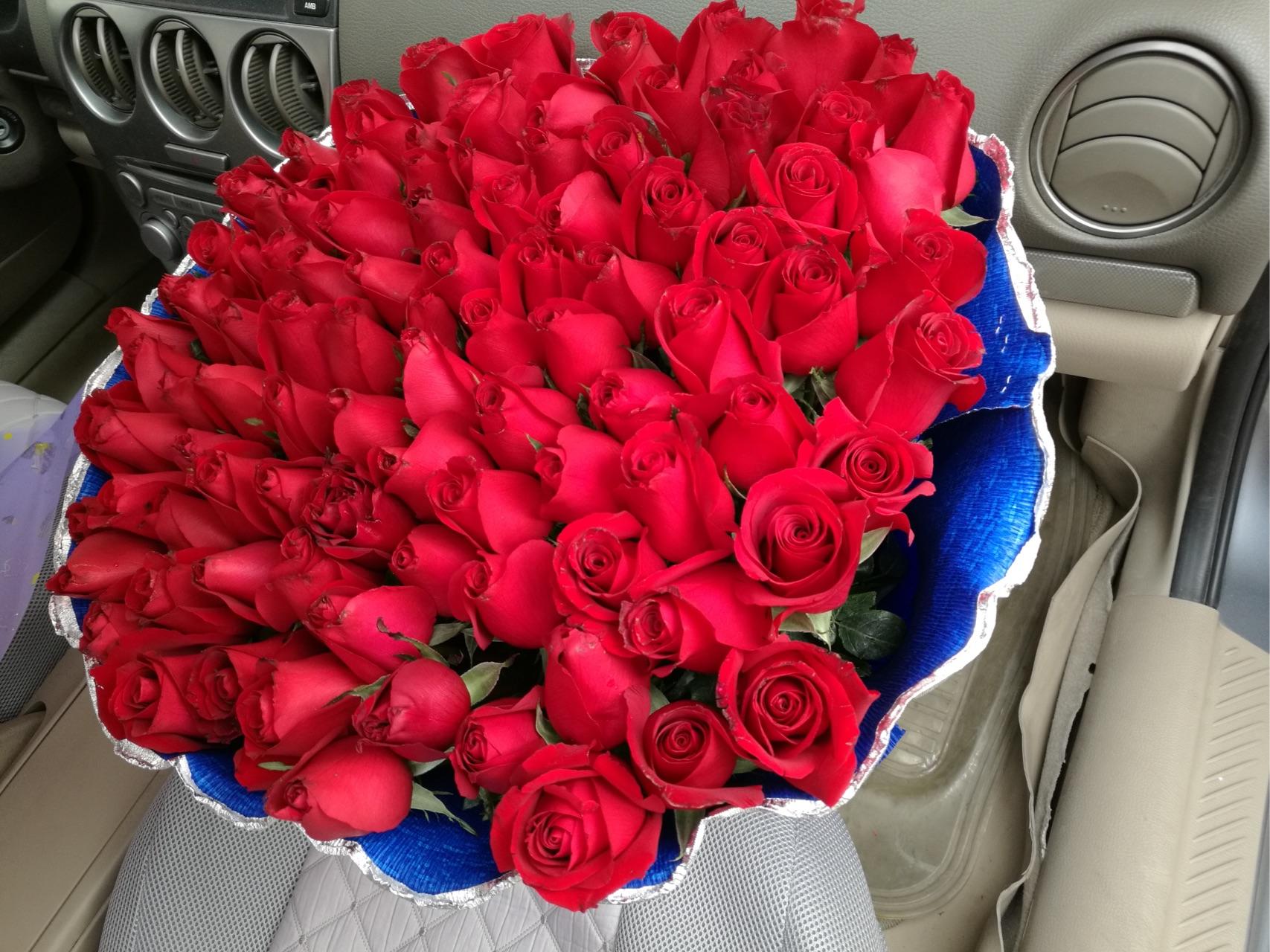 收到99朵玫瑰花是怎么样的体验? - 知乎