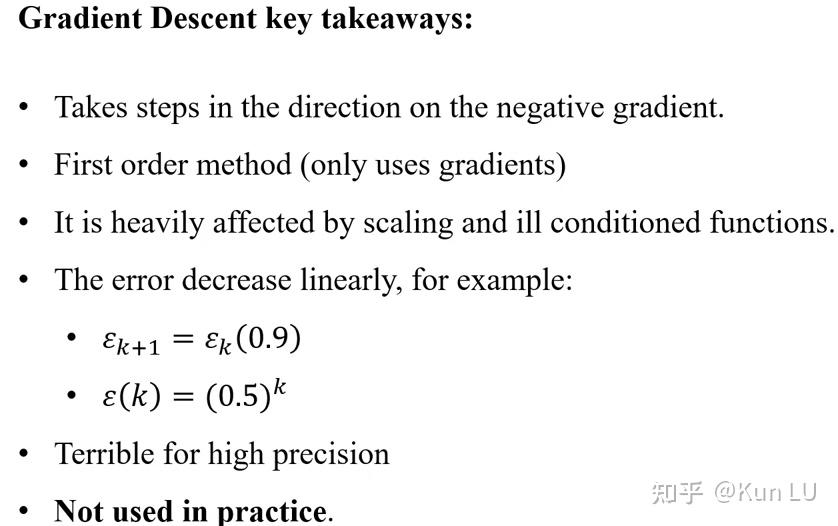Algorithms for numerical optimization 