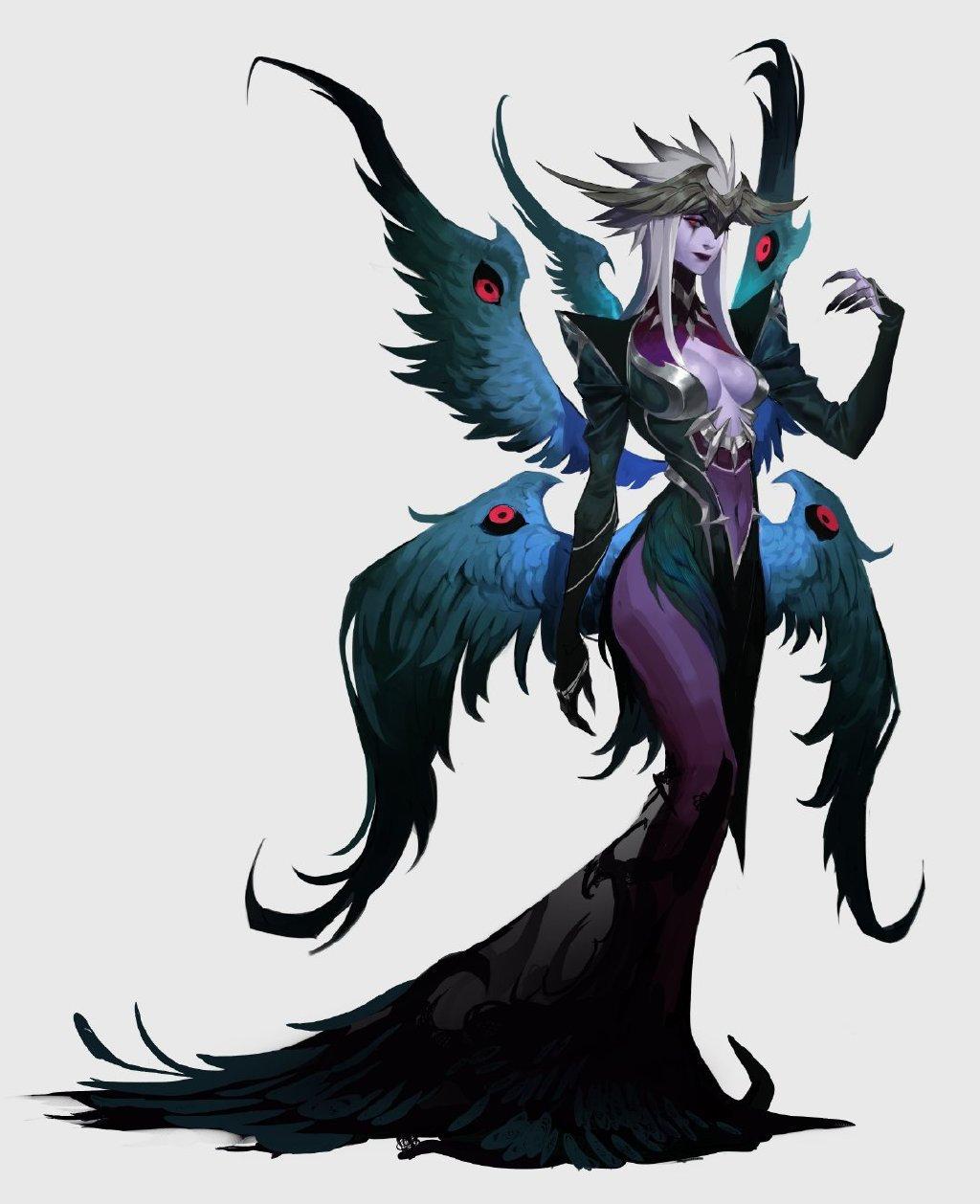 如何评价英雄联盟莫甘娜魔女皮肤