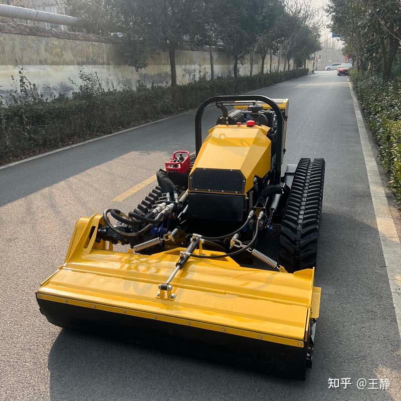 河堤水库边坡割草机大型开荒机拓荒割灌机55度斜坡 - 知乎