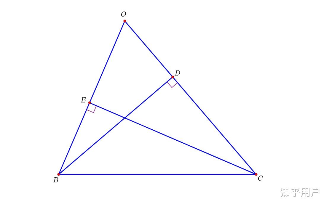 怎么证明锐角三角形短边上的高大于长边上的高? 
