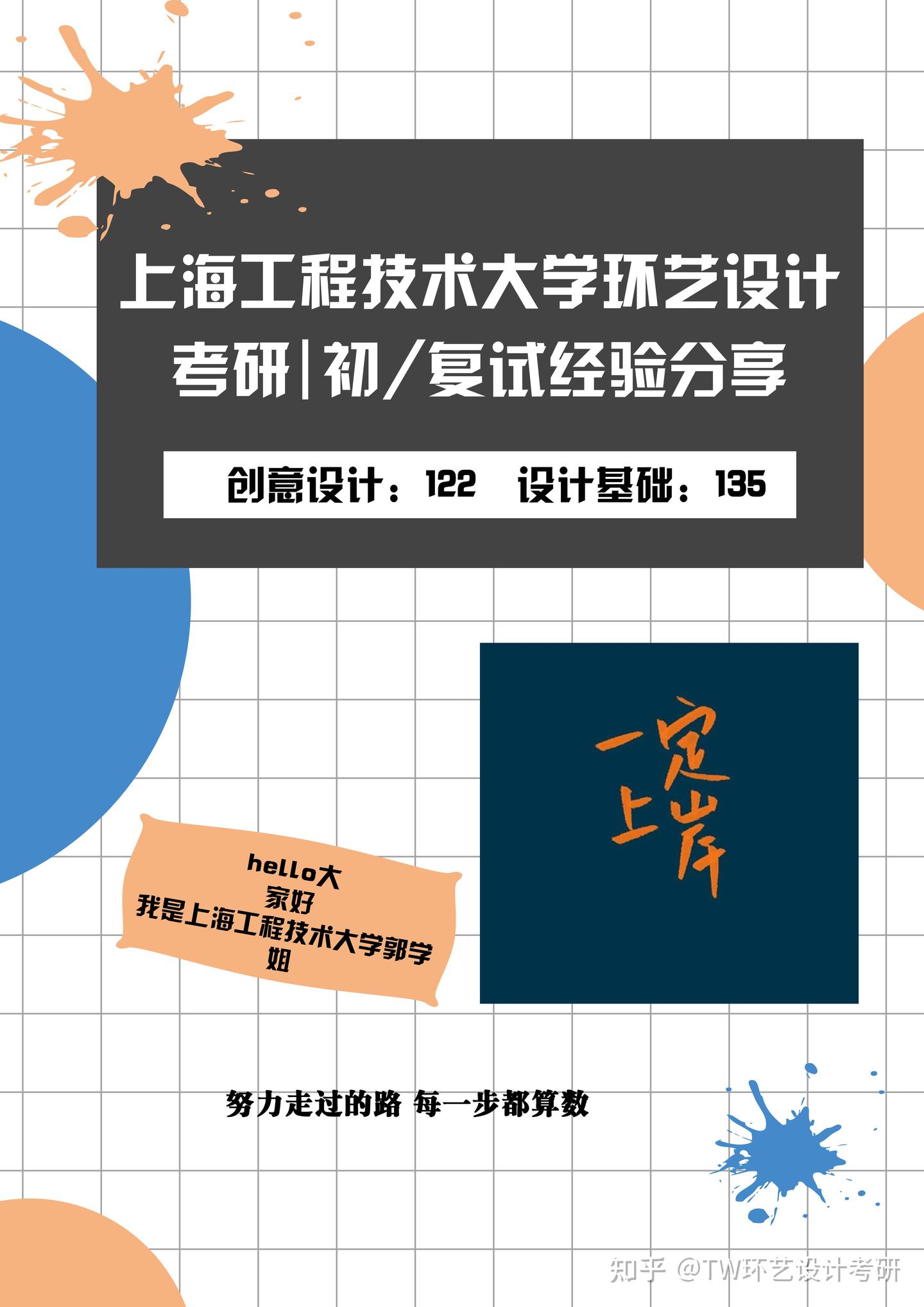 上海工程技术大学环艺考研·郭学姐375高分经验上岸访谈 - 知乎