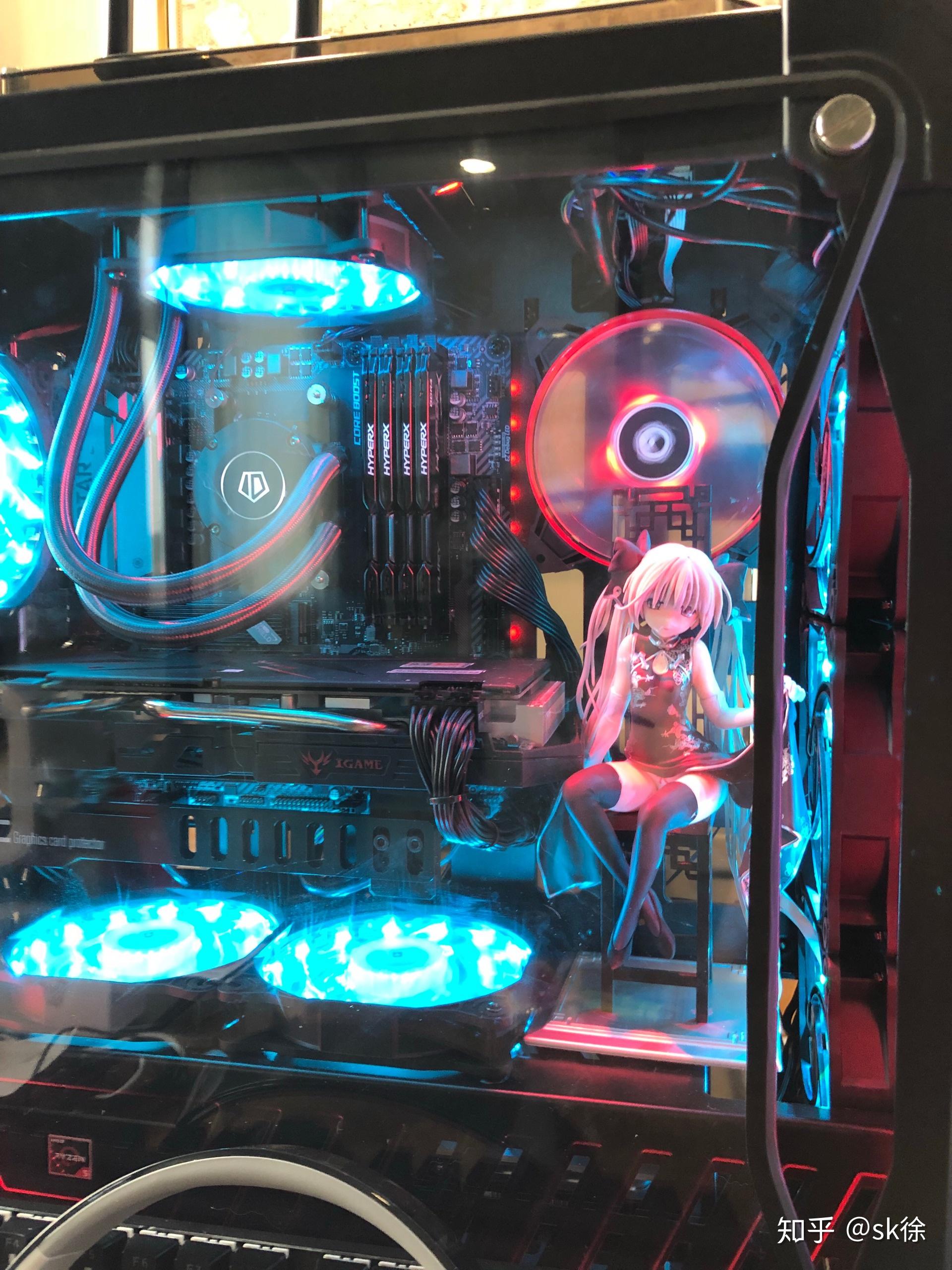 建议在电脑透明机箱里面放手办吗? - 知乎