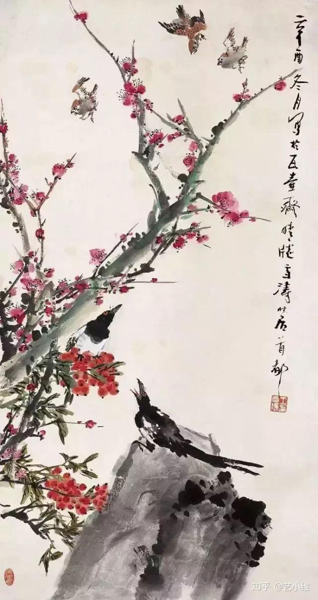 中外名人·艺术欣赏王雪涛的花鸟艺术- 知乎