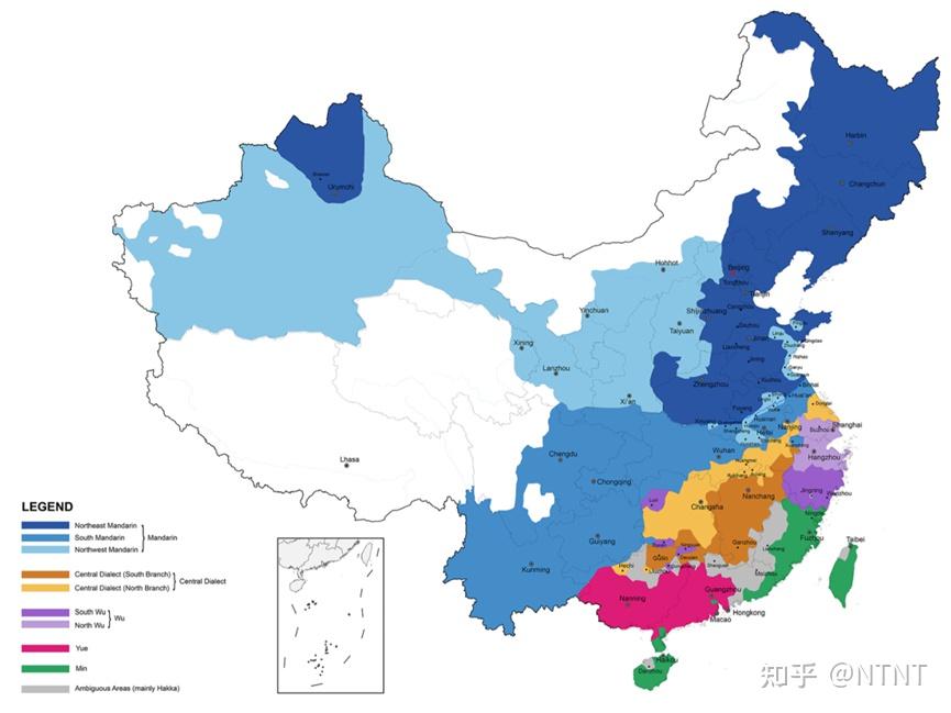 基于计量统计的汉语方言分区 - 知乎