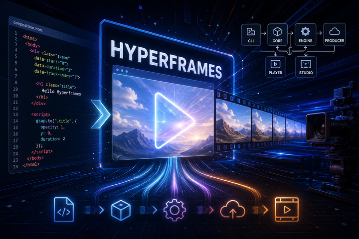 Hyperframes：正在重新定义“代码生成视频”这件事 - 知乎