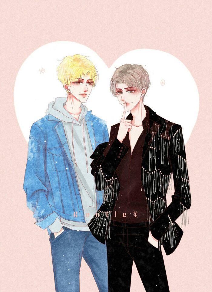 ikun们你们有蔡徐坤偶练初舞台的动漫图吗