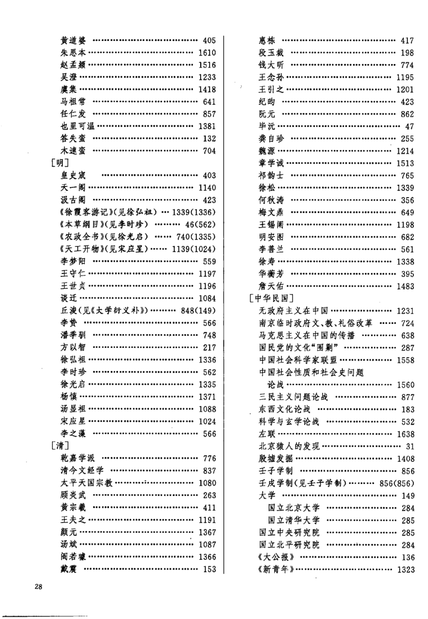 中国大百科全书(第一版)条目一览——中国历史卷 - 知乎