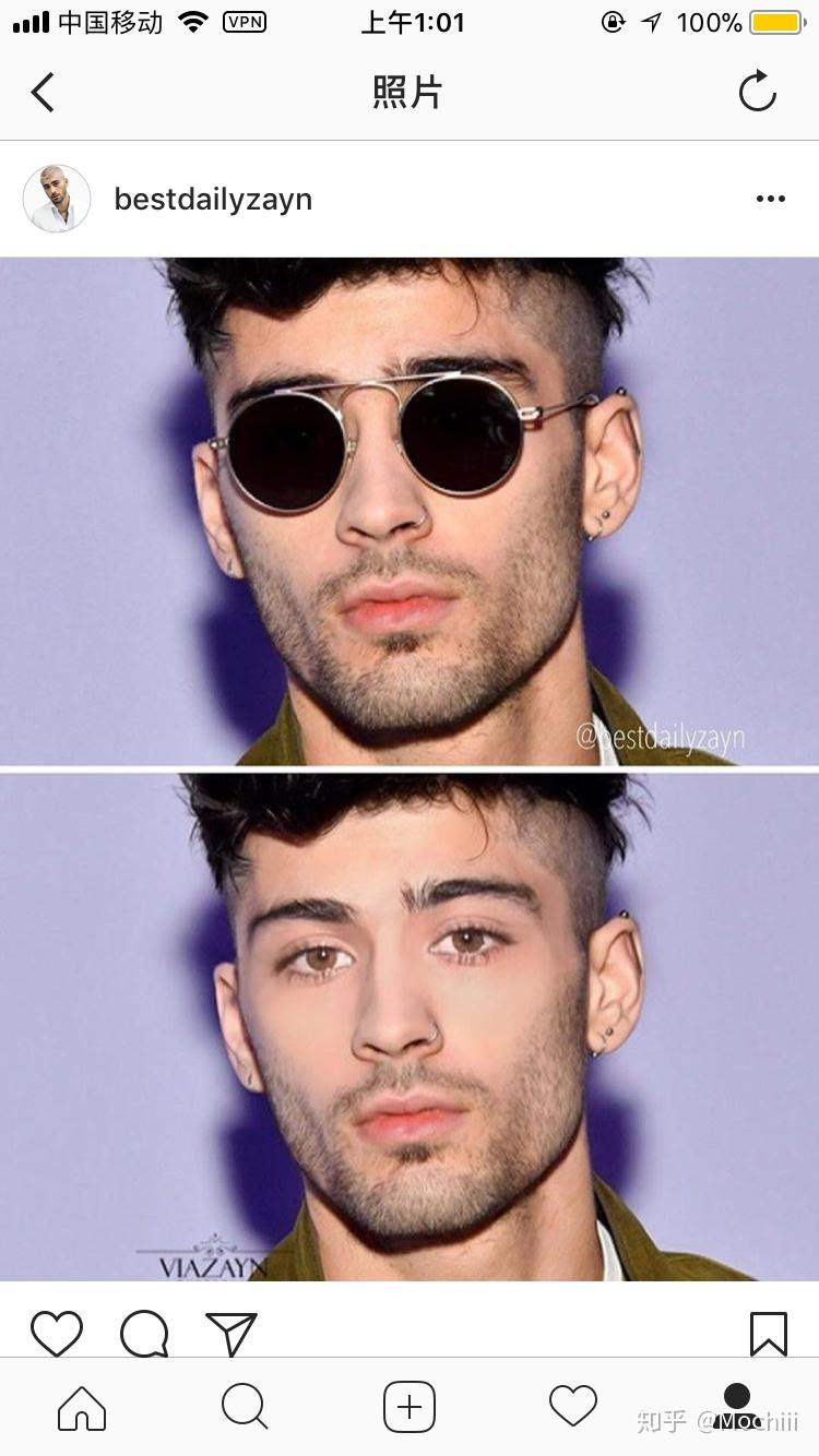 如何评价泽恩马利克的颜?