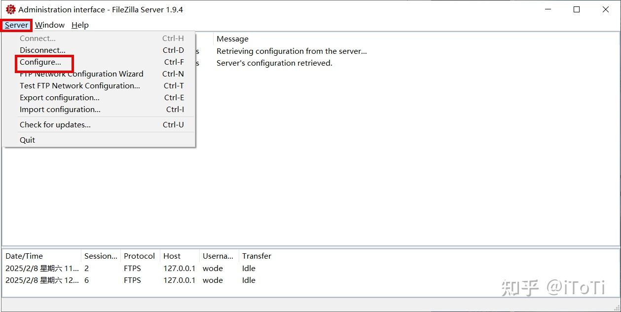  windows filezilla 