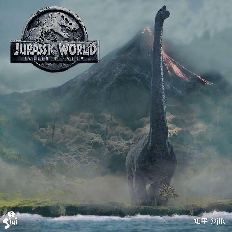 侏罗纪世界2里的腕龙实际到底有多大? - 知乎