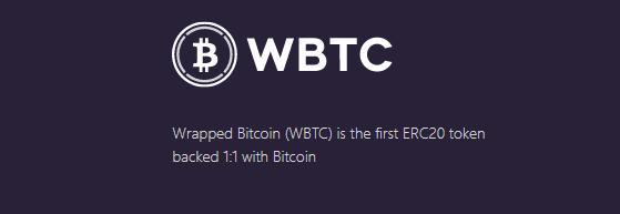 Wrapped bitcoin wbtc это что cash woom отзывы