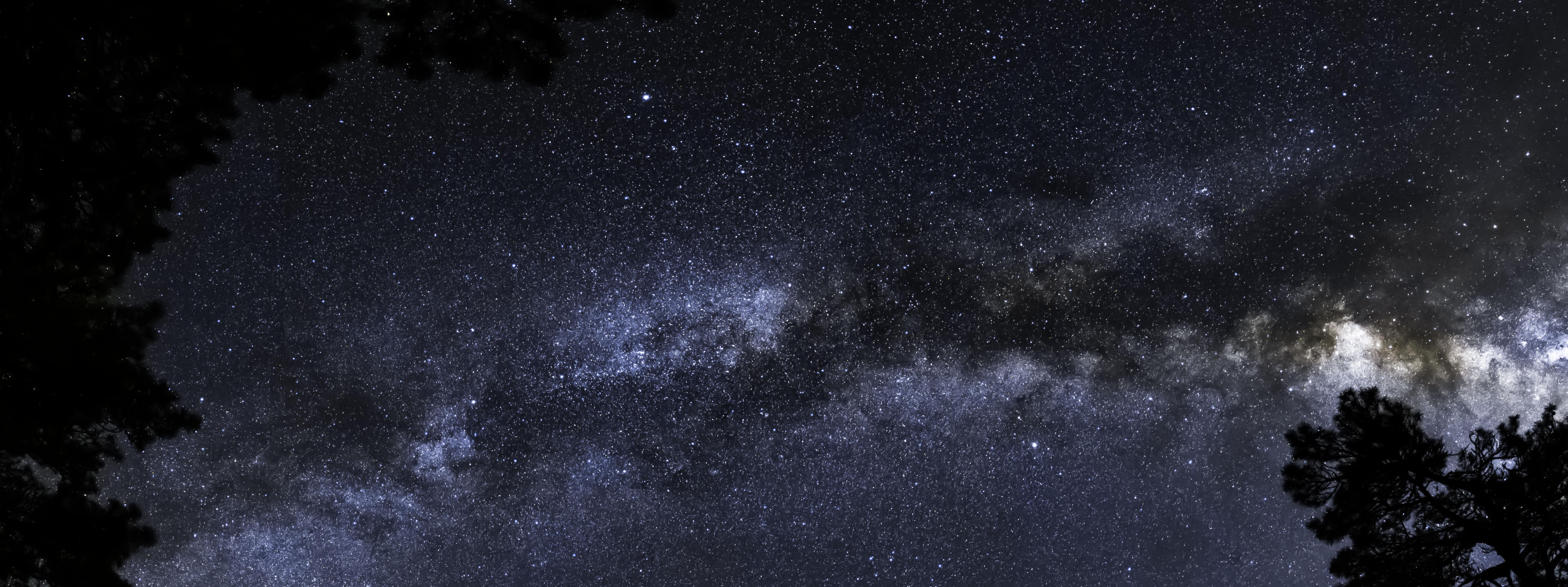 拍一张你们那里的夜空吧