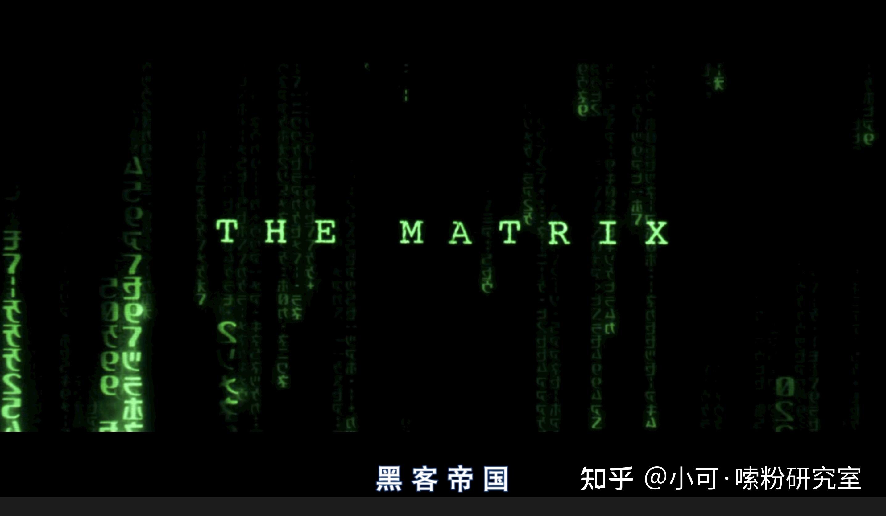 Trinity三位一体，全网最全！两万字解析，带您看完黑客帝国三部电影、两部游戏和一部动画，揭秘黑客帝国矩阵世界 - 知乎