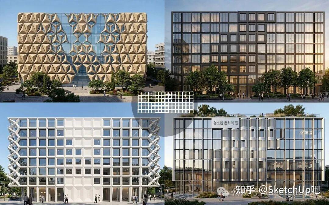 建筑立面“一眼过”秘籍：揭秘6种立面设计形式 - 知乎