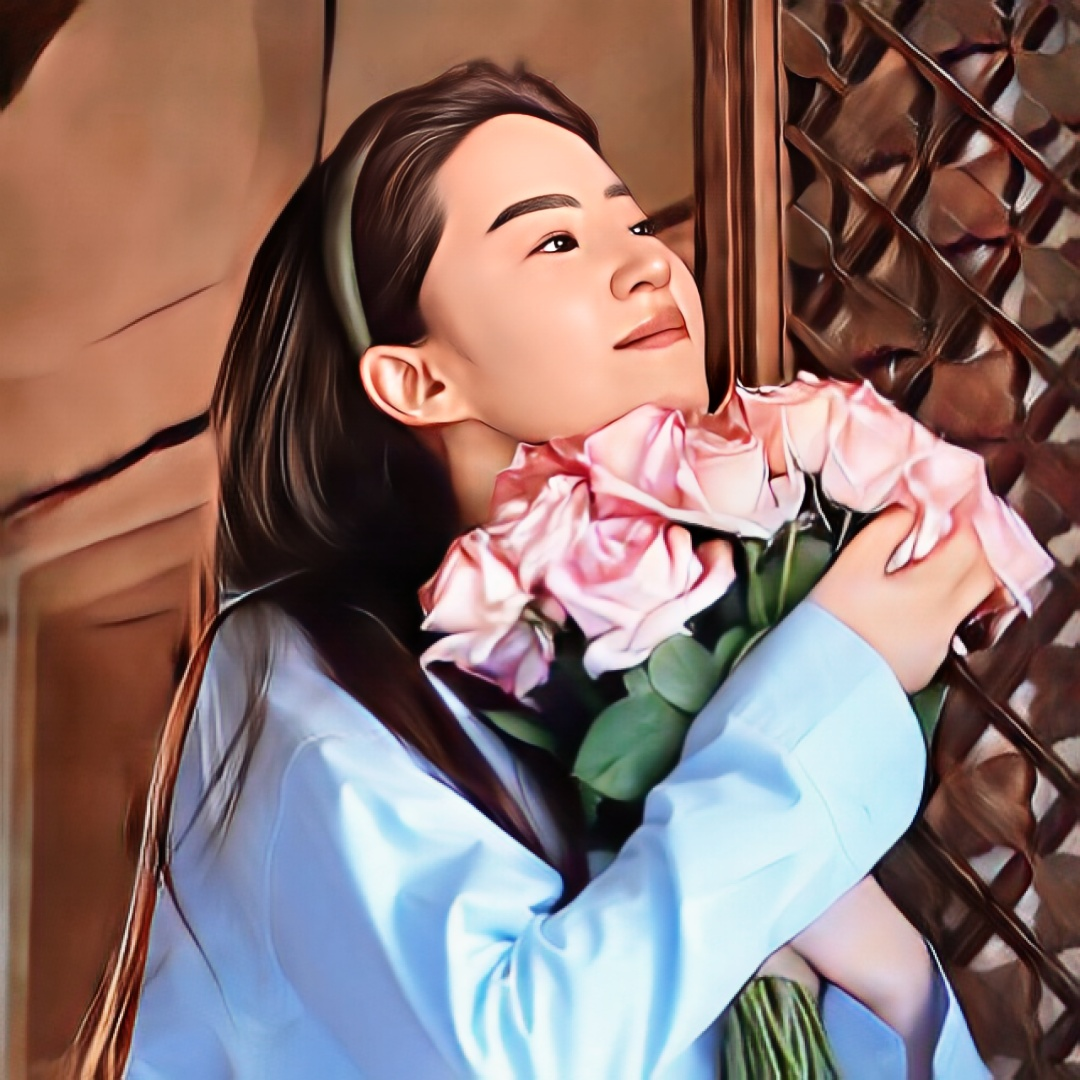 刘亦菲捧花头像为什么突然火了