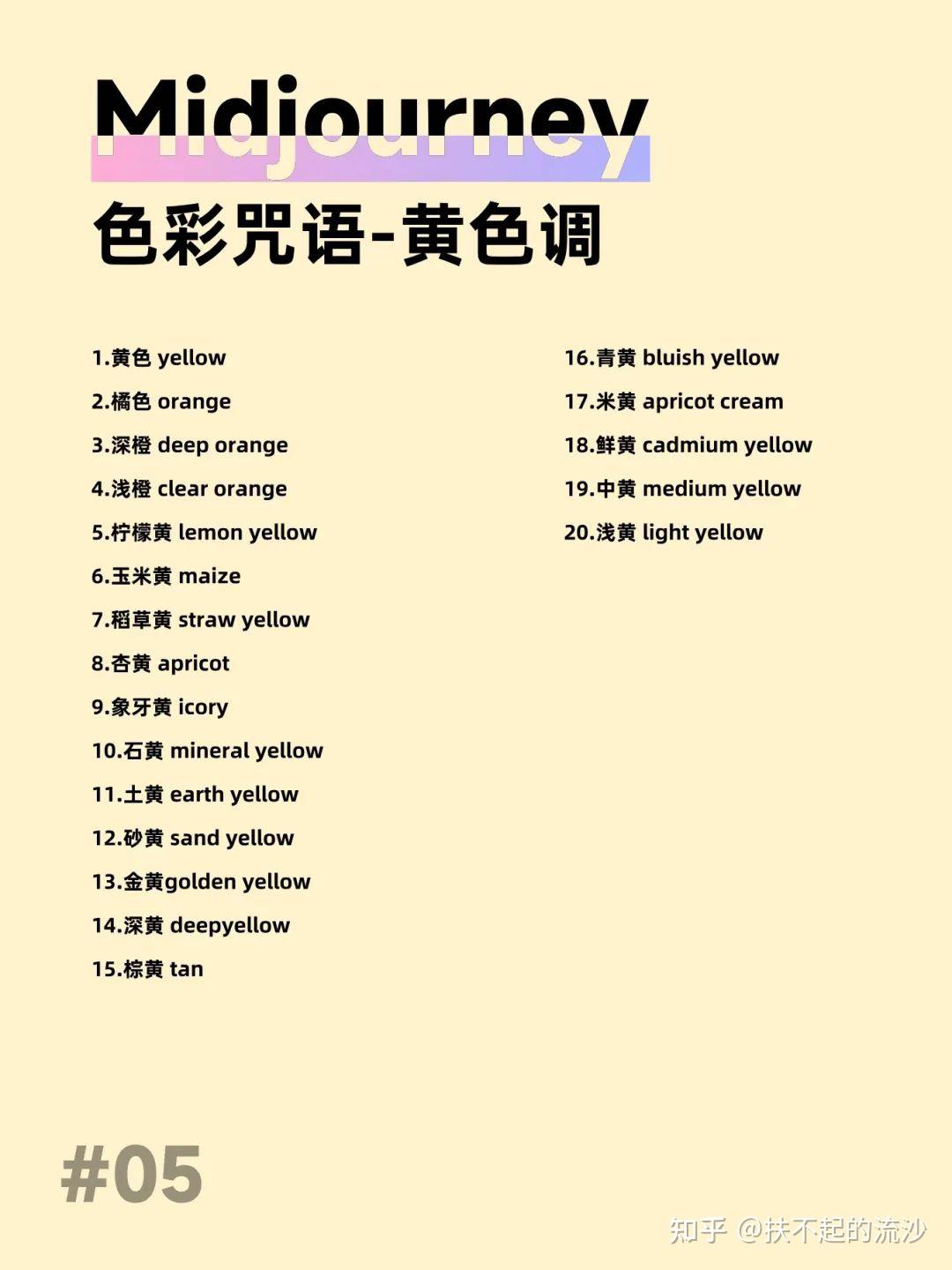爆肝整理!超全500+Midjourney超全提示词合集! - 知乎